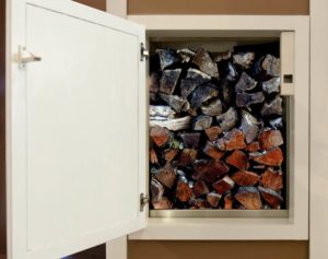 residential and commercial dumbwaiters easily lifting firewood to where you need it