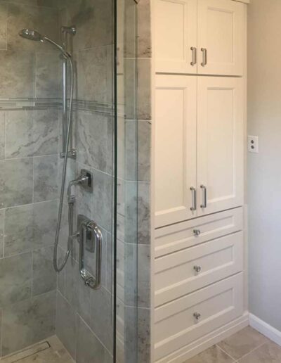 residential dumbwaiter with the doors closed